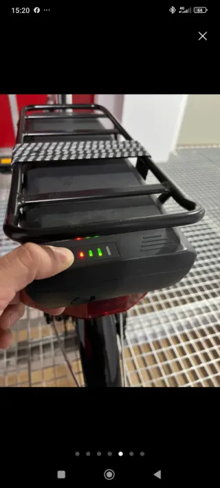 Bicicleta Eléctrica Plegable Rosa