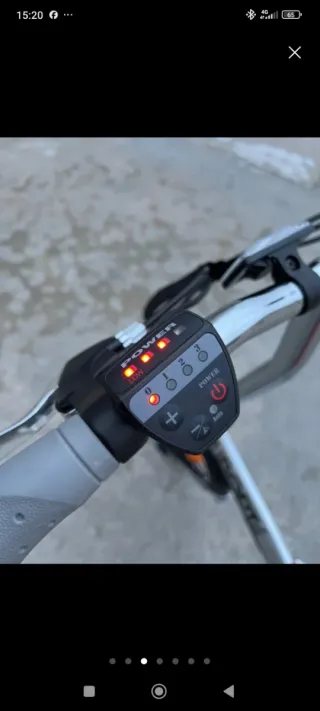 Bicicleta Eléctrica Plegable Rosa