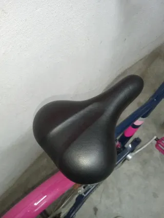 Bicicleta niña Decathlon BTWIN rosa/azul