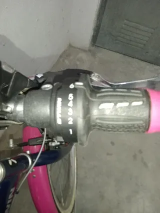 Bicicleta niña Decathlon BTWIN rosa/azul