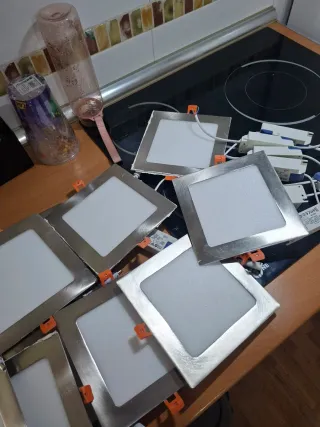 Luz LED Panel Cuadrado