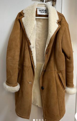 Chaqueta Piel Cordero Sophie + Lucie Marrón