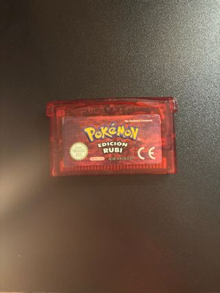 Pokémon Edición Rubí GBA (ESP)