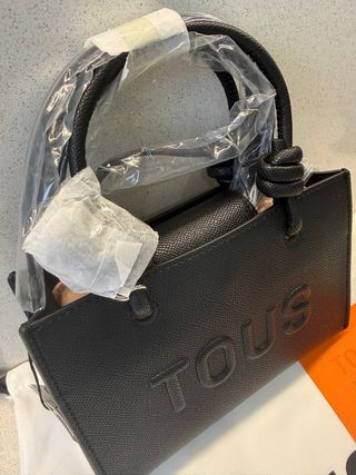 Mini Bolso Tous La Rue Negro Nuevo con etiquetas