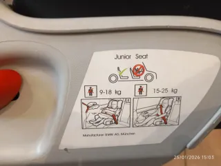 Silla Coche BMW Junior Seat I-II