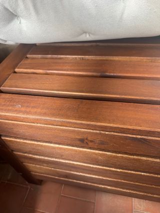 Banco de madera para exterior Ikea