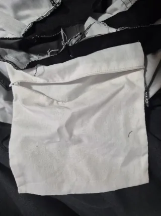 Vestido Flamenca Micaela Villa Negro Flores