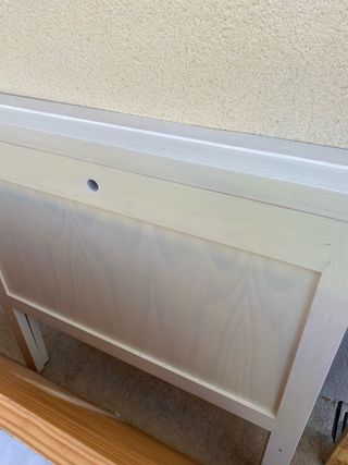 Cabezal de cama de madera