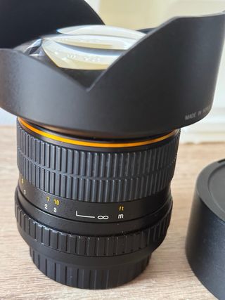 Objetivo Samyang 14mm f2.8 Ultra Wide Angle