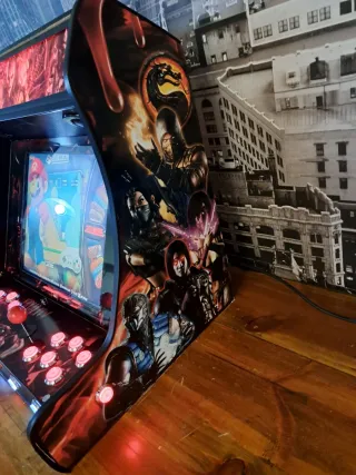 Bartop Arcade Máquina Recreativa Mortal Kombat