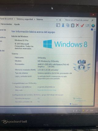 Packard Bell 15.6 Ordenador Portátil