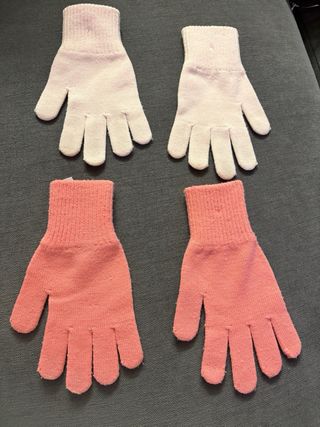 Lote guantes niña H&M