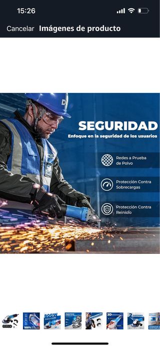 Amoladora Angular Dong Cheng