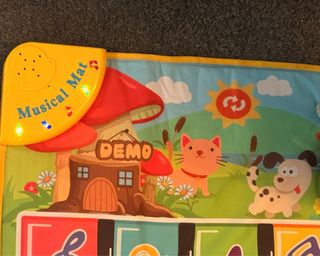 Tappeto Musicale Bambini Animali Fattoria