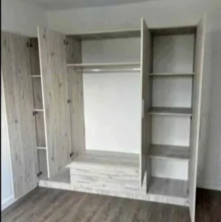 Armario blanco puertas correderas