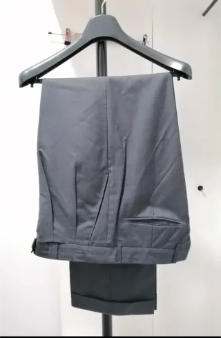 Traje de 3 piezas gris