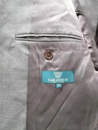 Traje de 3 piezas gris