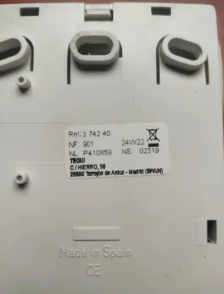 Interfono Tegui Blanco