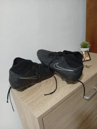 Zapatillas de tacos Nike Futbol Negras