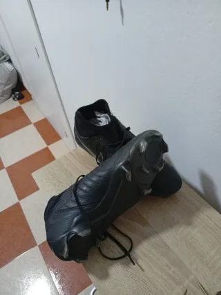 Zapatillas de tacos Nike Futbol Negras