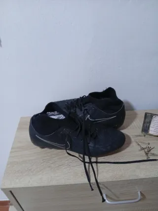 Zapatillas de tacos Nike Futbol Negras