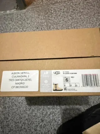 Stivali UGG Beige Trasparenti