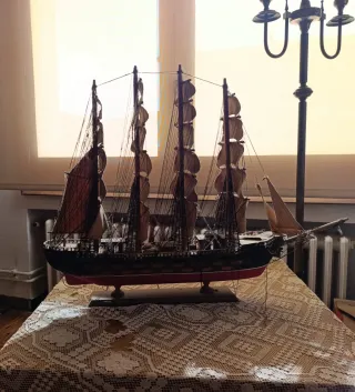 Barco de madera antiguo