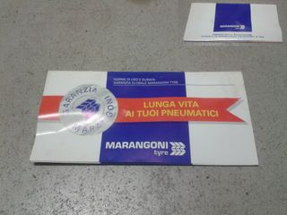 Libretto marangoni tyre - Accessori