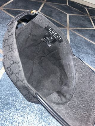 Berretto Gucci Nero GG Monogram