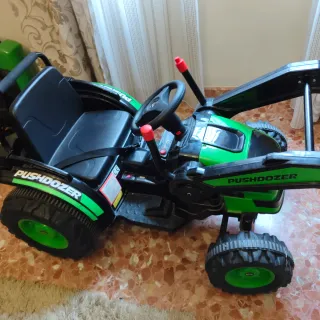 Tractor infantil con pala