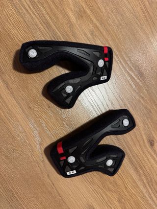 Visera, bolsa y almohadillas casco Shoei EX Zero