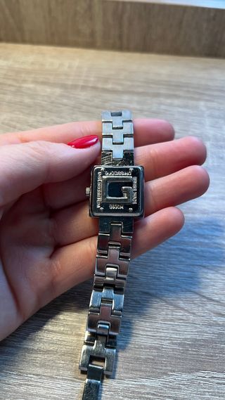 Orologio Vintage Gucci Argento e Bianco