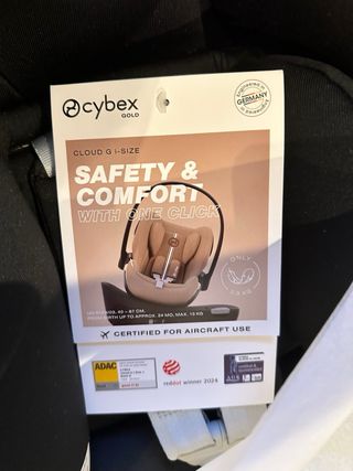 Maxi-Cosi Cybex Sirona S 360 y Cloud G I-Size