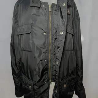 Abrigo Massimo Dutti Negro