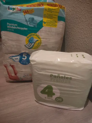 Lupilu Pañales Talla 5 Junior 144 uds