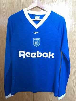 Camiseta Reebok Classic manga larga azul