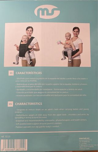 Portabebés Mochila RUN