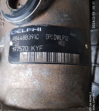 Bomba Inyectora Citroen/Peugeot 1.9D PSA