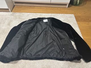 Chaqueta pelo Bershka negra