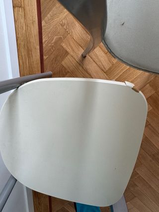 Mesa de cristal extensible + 4 sillas