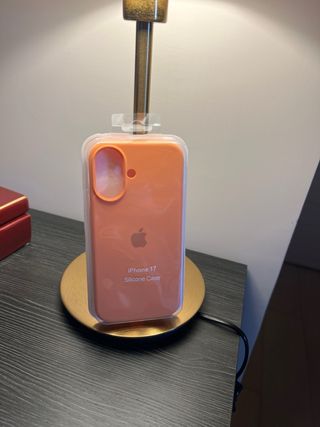 Cover iPhone 17 Silicone Case Arancione