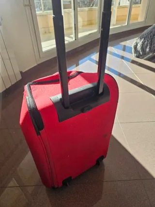 Bolsa deportiva roja patinaje