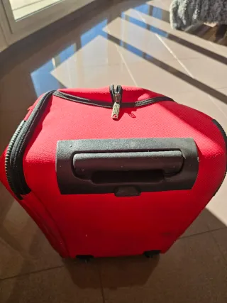 Bolsa deportiva roja patinaje