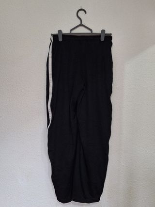 Nike Vintage Mesh Track Pants Black White