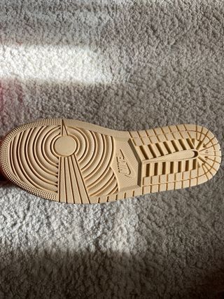 Nike Air Jordan 1 Talla 42.5 Beige/Blanco