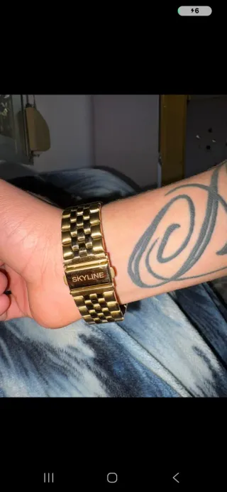 Reloj FOSSIL Dorado y Negro