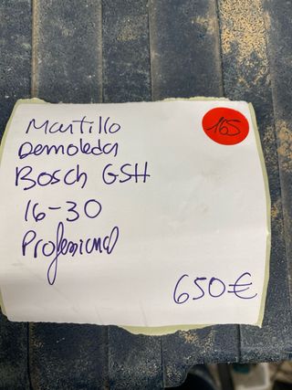 Martillo Demoledor Bosch GSH 16-30