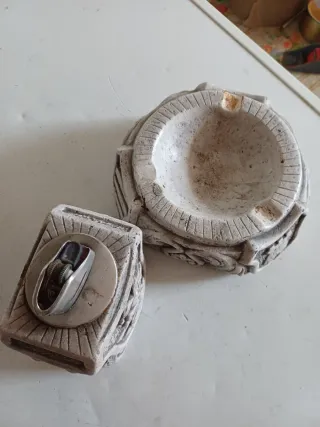 Cenicero y mechero años 70