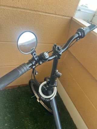 Bicicleta plegable negra Buen estado  Fold 500