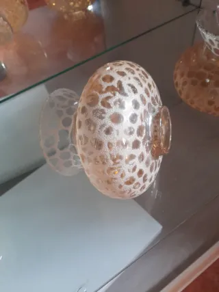 Tulipas cristal lámpara diseño panal